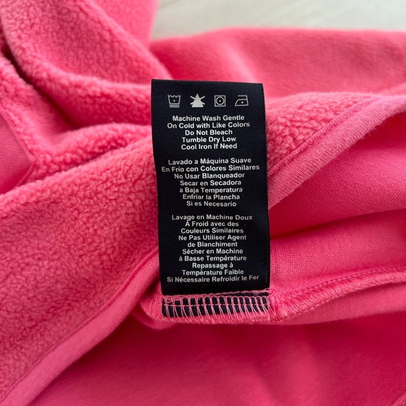 UGG MYLEY SHERPA PINK HOODIE XL NEW - Picture 8 of 10